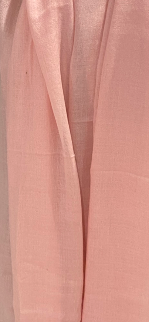 Blush Pink Julian 100% Ultra fine cashmere oversized scarf/ wrap/ shawl