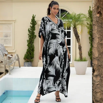 Tropical Resort Cool Breezy Maxi Dress