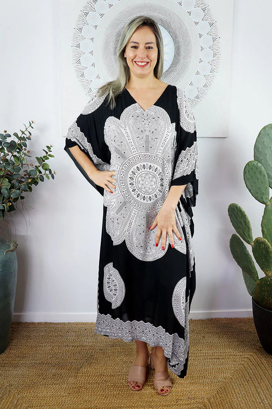 Maya Bling Bling Kaftan one size fits AU 12-26