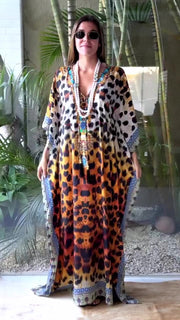 Coco Bella Animal Ombré Kaftan 12-20