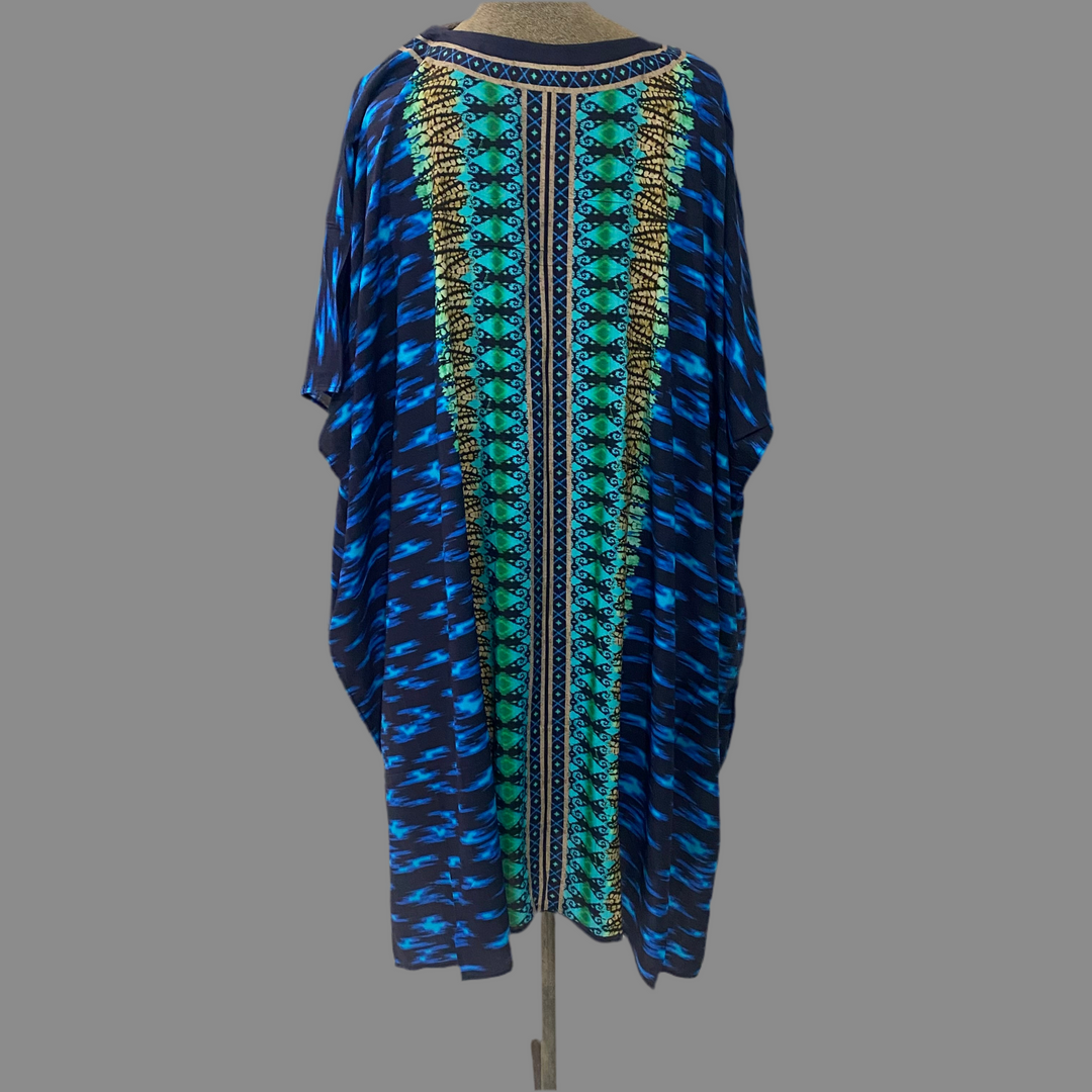 Maya Short Kaftan Top Tunic Sizes Available AU 14-30