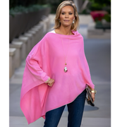 RITZY Wool Blend Poncho-More Colours Available