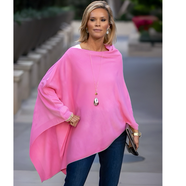 RITZY Wool Blend Poncho-More Colours Available