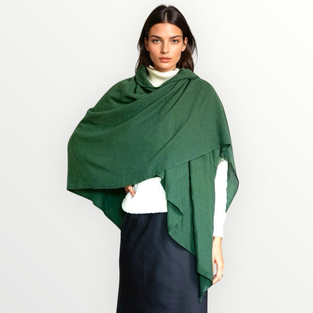 Imperial Julian handwoven pure Cashmere Travel Wrap-More Colours Available