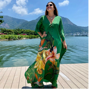 Forest Fresh Tropical Coco Bella kaftan Resort Wear