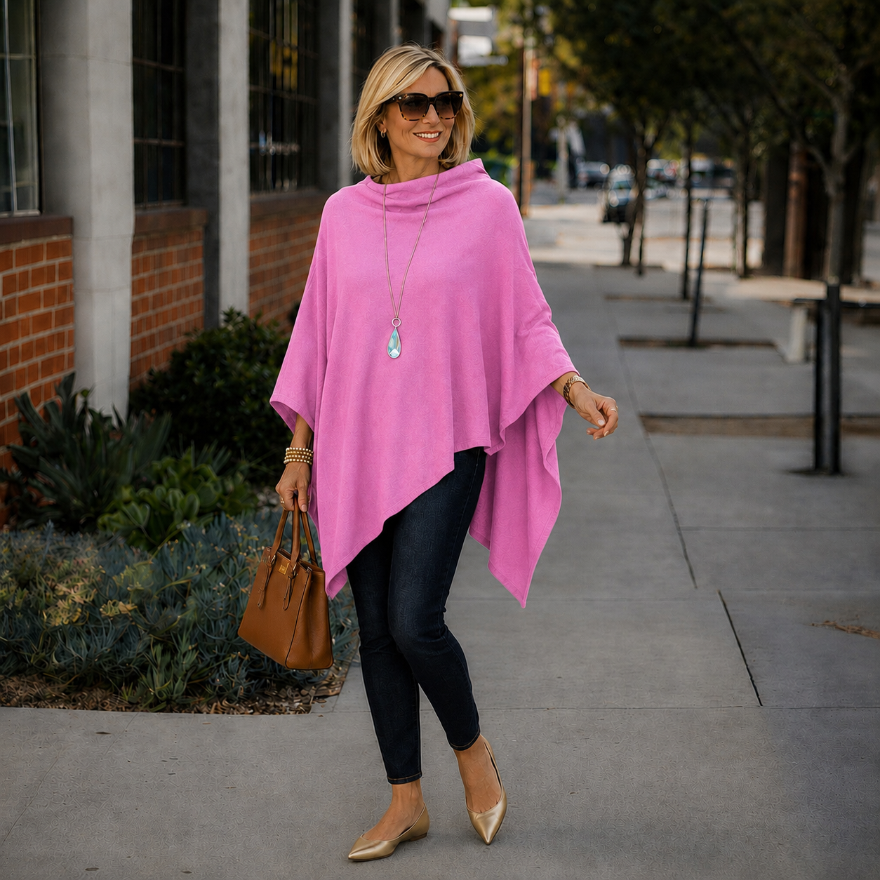 Mklane Julian Maya 100% Cashmere Oversized Poncho-10 colours available