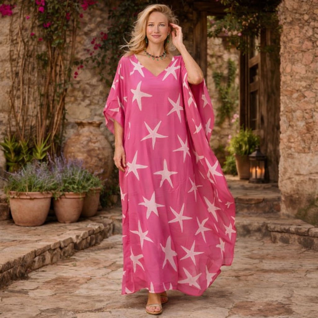 Maya Tropical SIA Bohemian kaftan Sizes -AU 14-30
