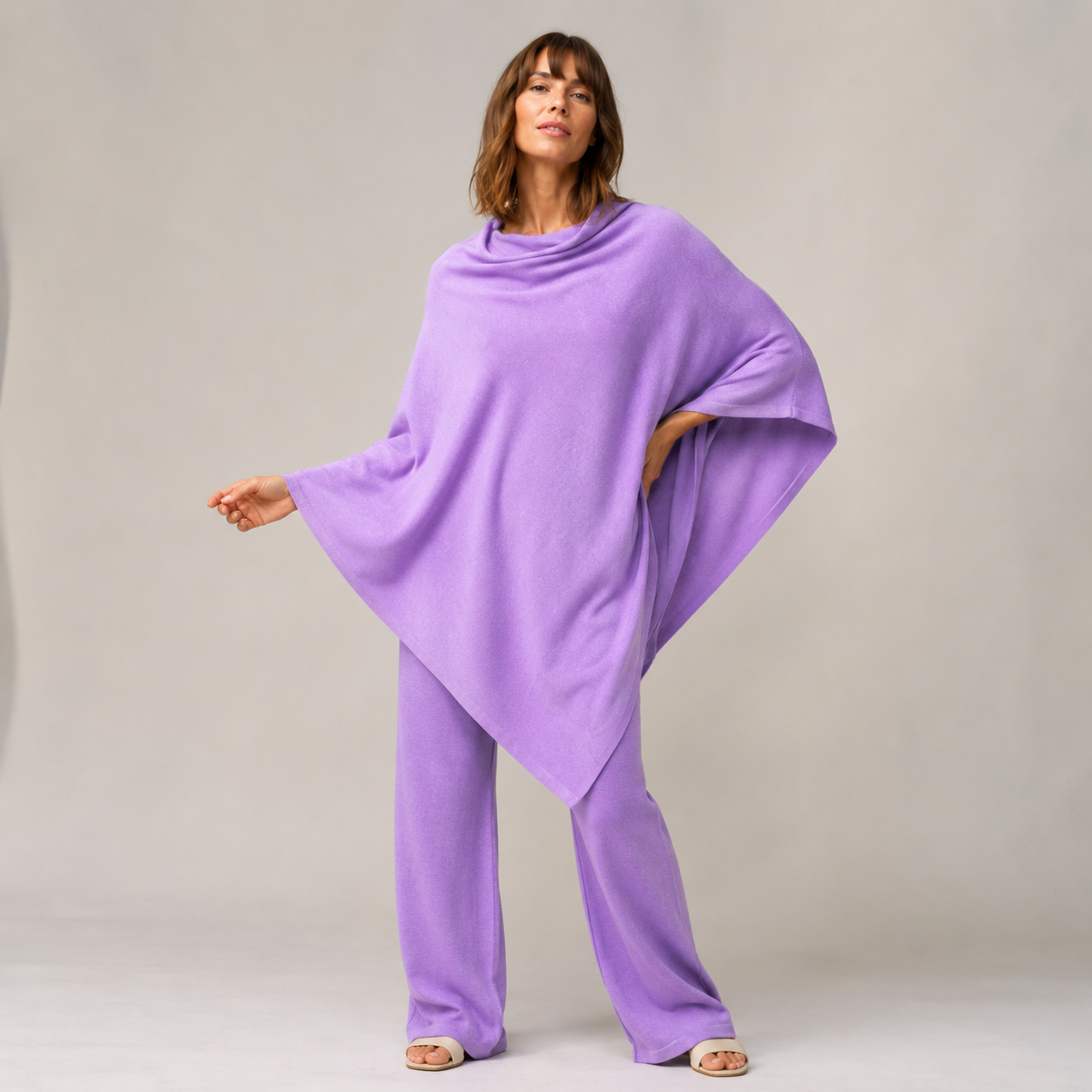 Mklane Julian Maya 100% Cashmere Oversized Poncho-10 colours available