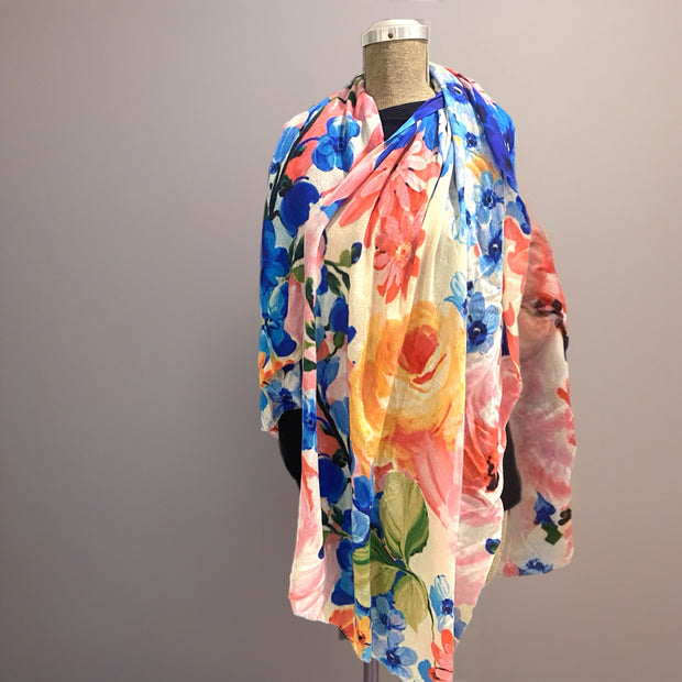 Wearable art 100% Cashmere Julian Scarf /Wrap