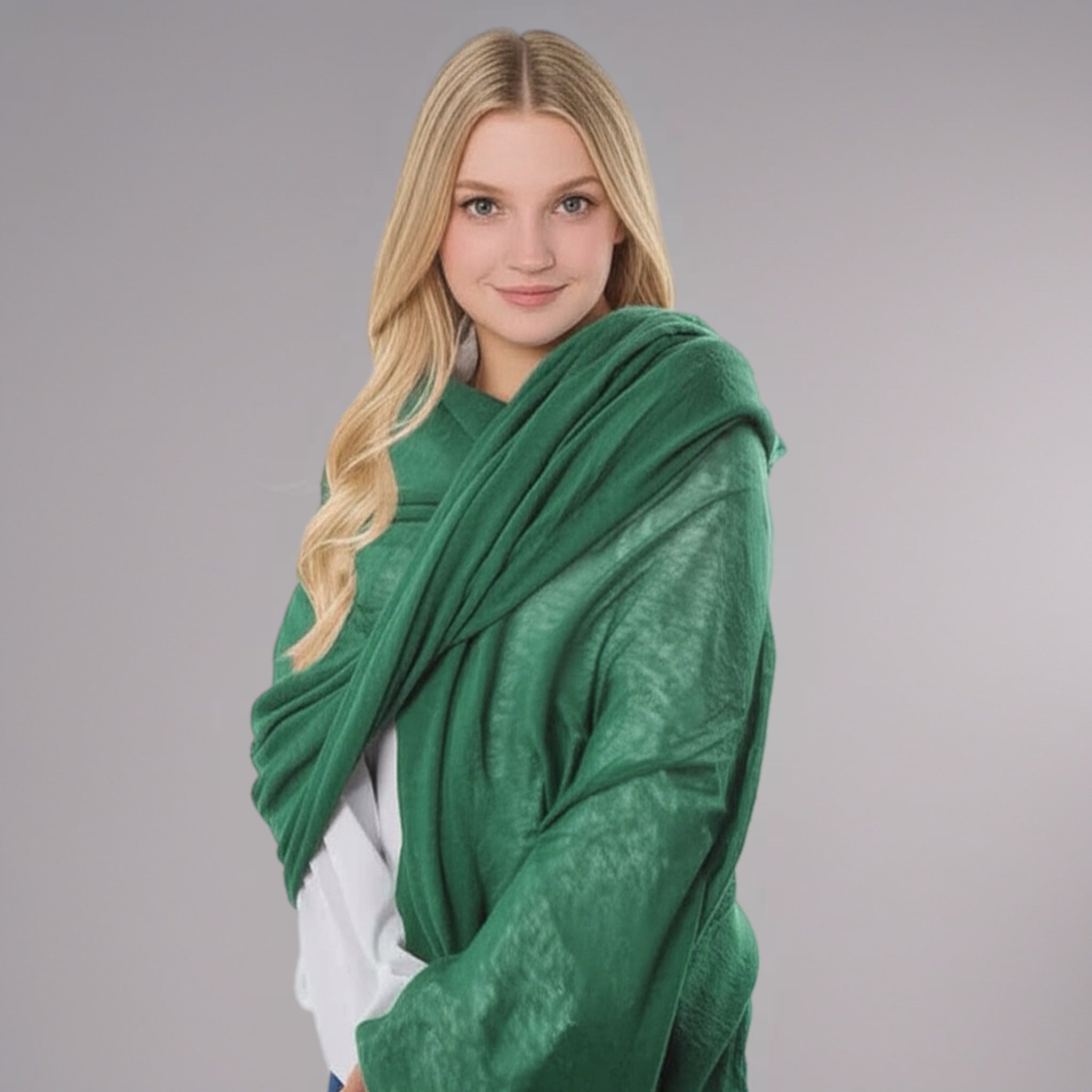 Imperial Julian handwoven pure Cashmere Travel Wrap-More Colours Available
