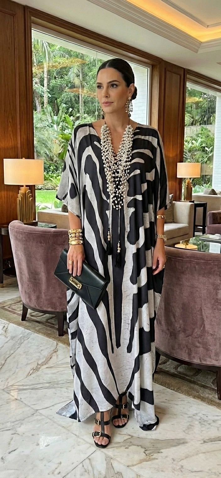 Coco Bella Milano’s Zerra kaftan 12-20