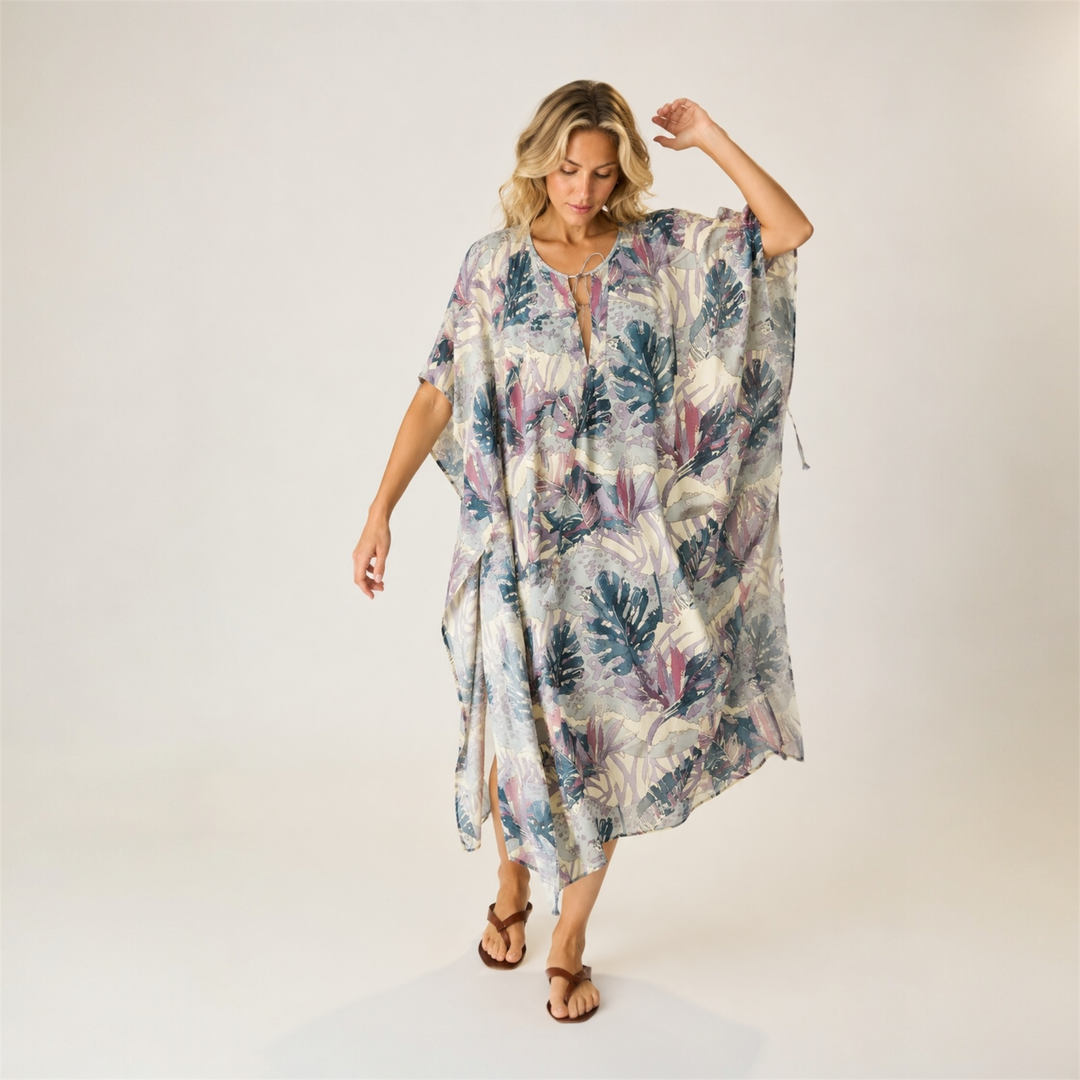 Mia Cotton Kaftan One Size AU 8-16