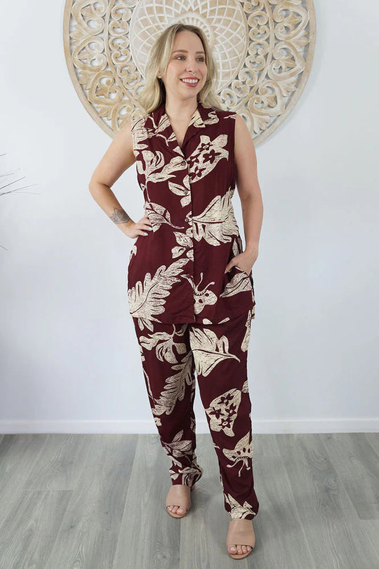 Coco Bella Breezy Rayon Summer Coord Set -AU 14-18