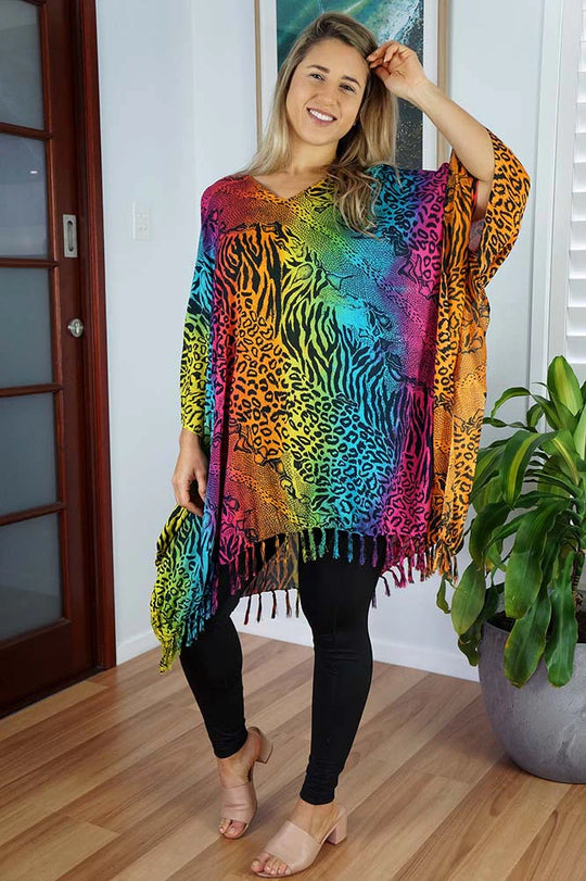 Rainbow Animal Maya Tunic/Top