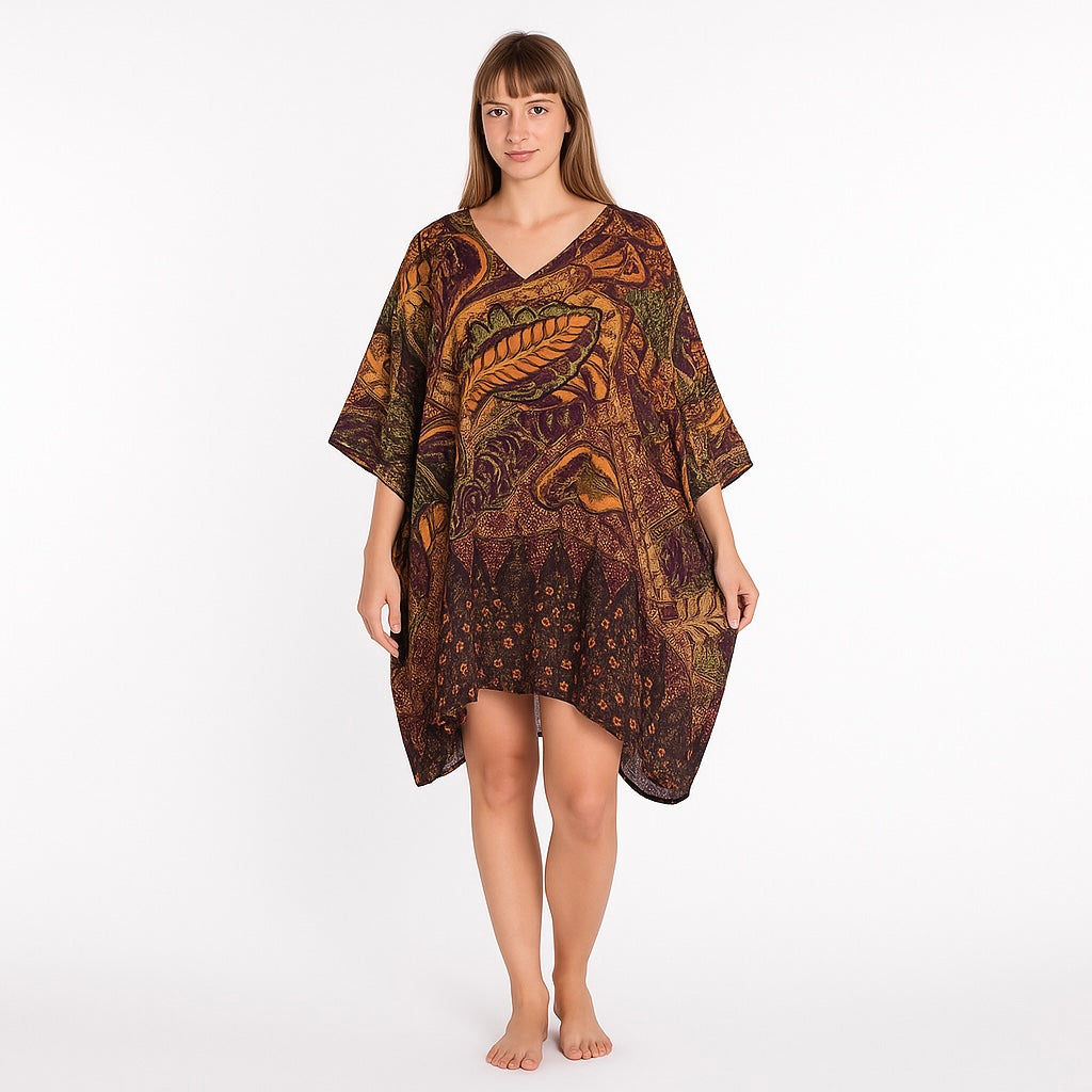 Maya Top Tunic Kaftan One Size 14-26
