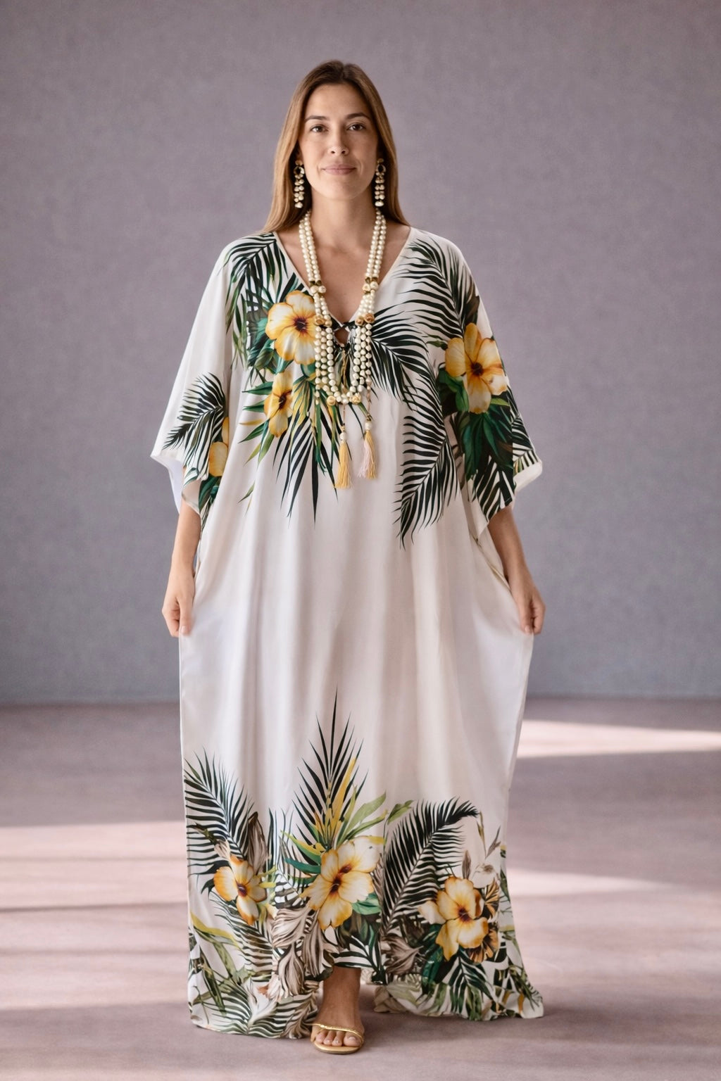 Coco Bella Luxurious Kaftans -                 O/S AU 12-20-More designs available