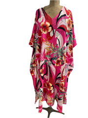 Animal Print Maya Rayon Cotton Kaftan AU 12-24