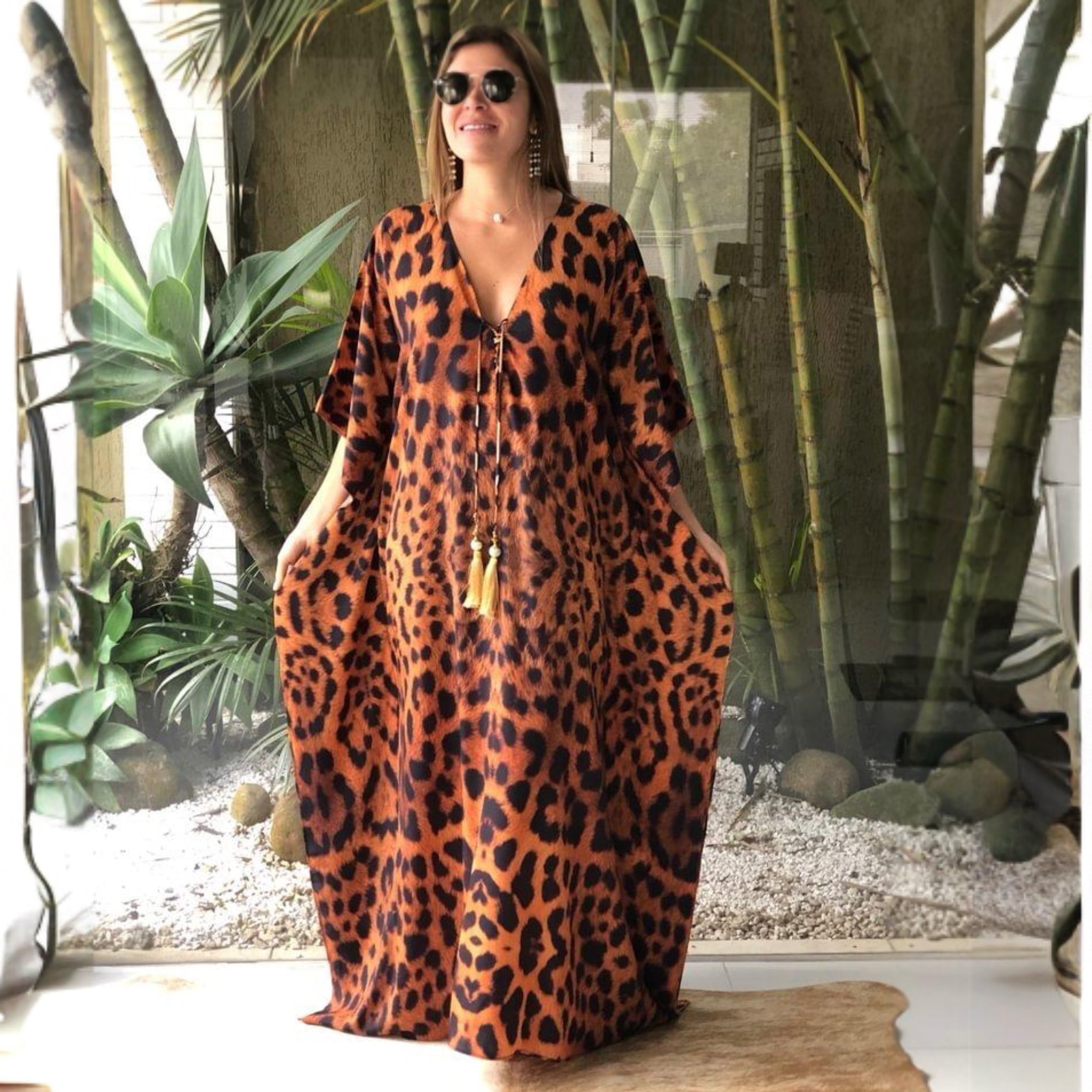 Coco Bella Luxurious Kaftans -                 O/S AU 12-20-More designs available