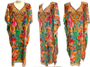 Garden of Glory Maya Silk Mix Bling Kaftan AU 14-28