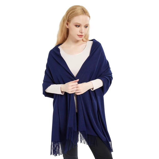 DEIA Maya Fringe wool blend Scarf/ Stole