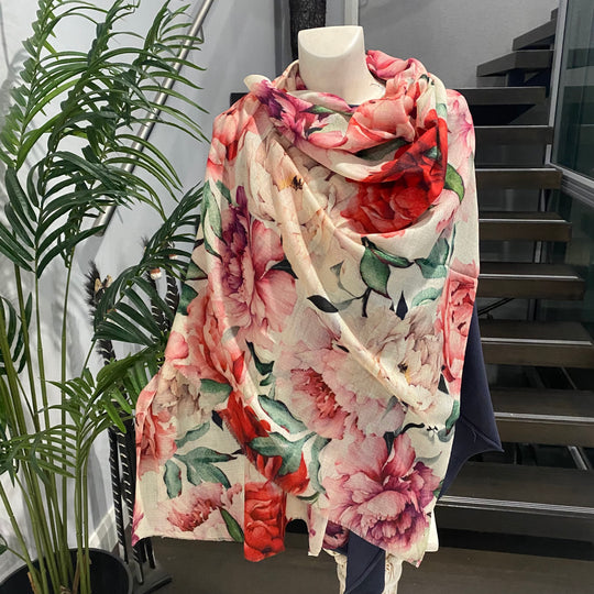 Luxe - 100% Cashmere Julian Scarf /Wrap