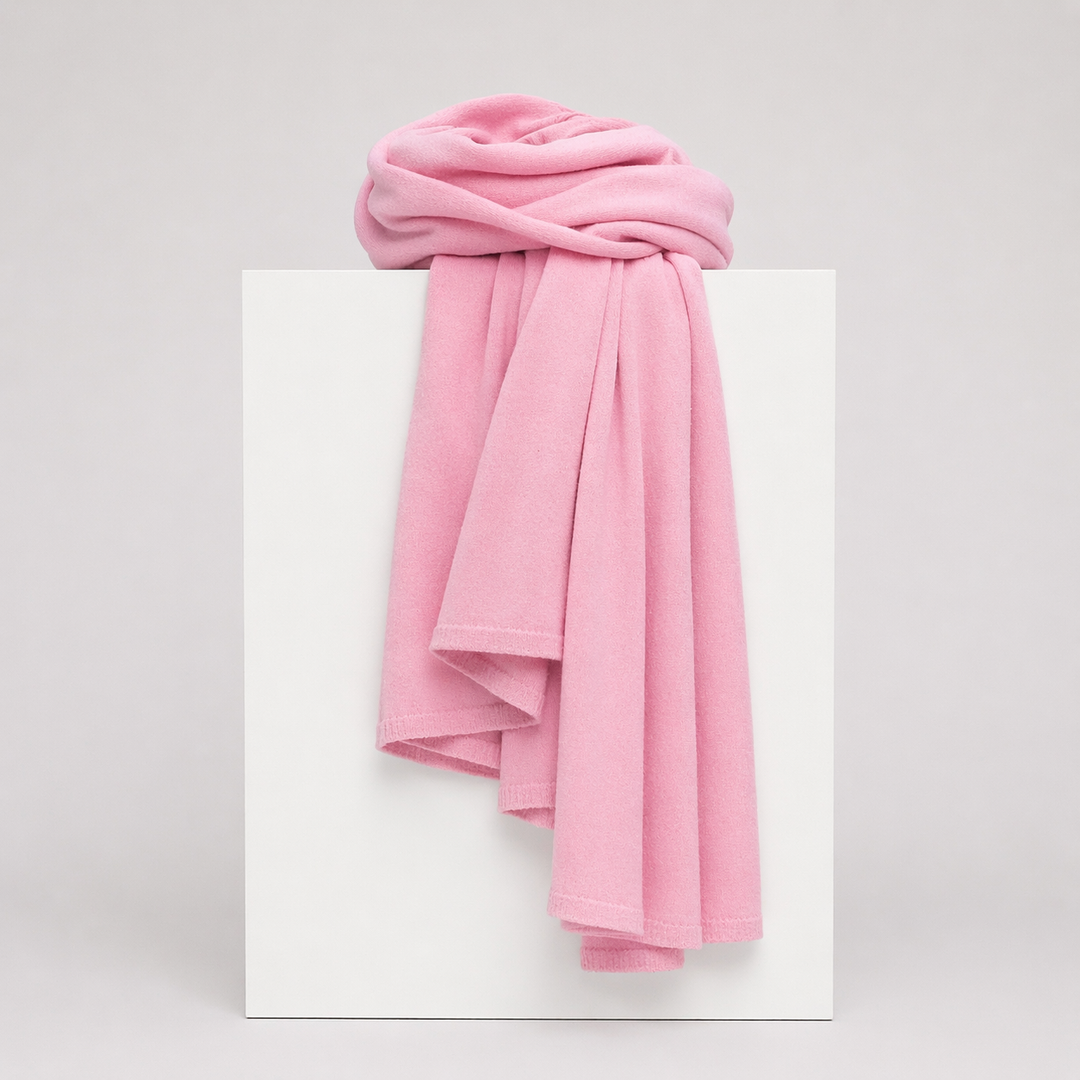 Julian knitted Cashmere Maya Travel wrap-Extra Large