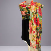 Wearable art 100% Cashmere Julian Scarf /Wrap