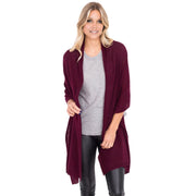 Julian knitted Pure cashmere scarf/ shawl/ Travel wrap-Colours available-Extra Large
