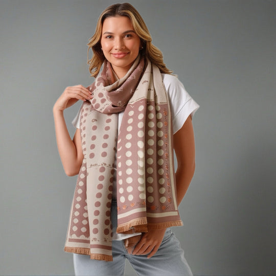 RITZY Reversible Warm & Cozy Scarf-More styles available