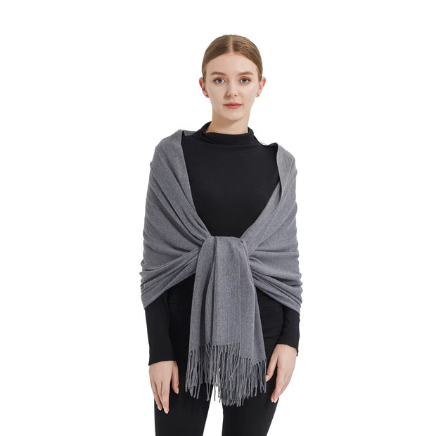 DEIA Maya Fringe wool blend Scarf/ Stole