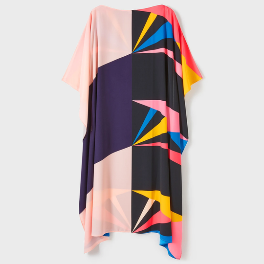 Color Block  Lillie MIDI Kaftan Dress