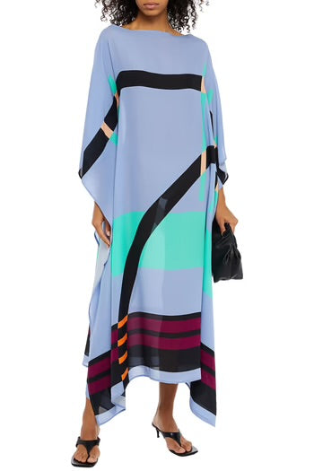 Hues of Lilac - Lillie MIDI Kaftan Dress