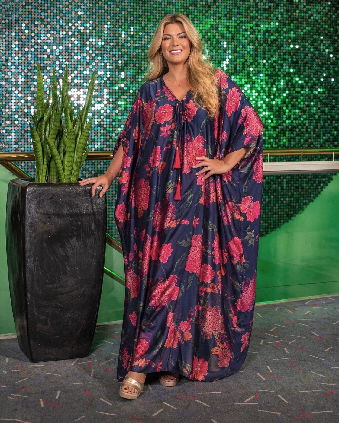 Maya Bohemian Breezy kaftan - Sizes Available AU 16-30