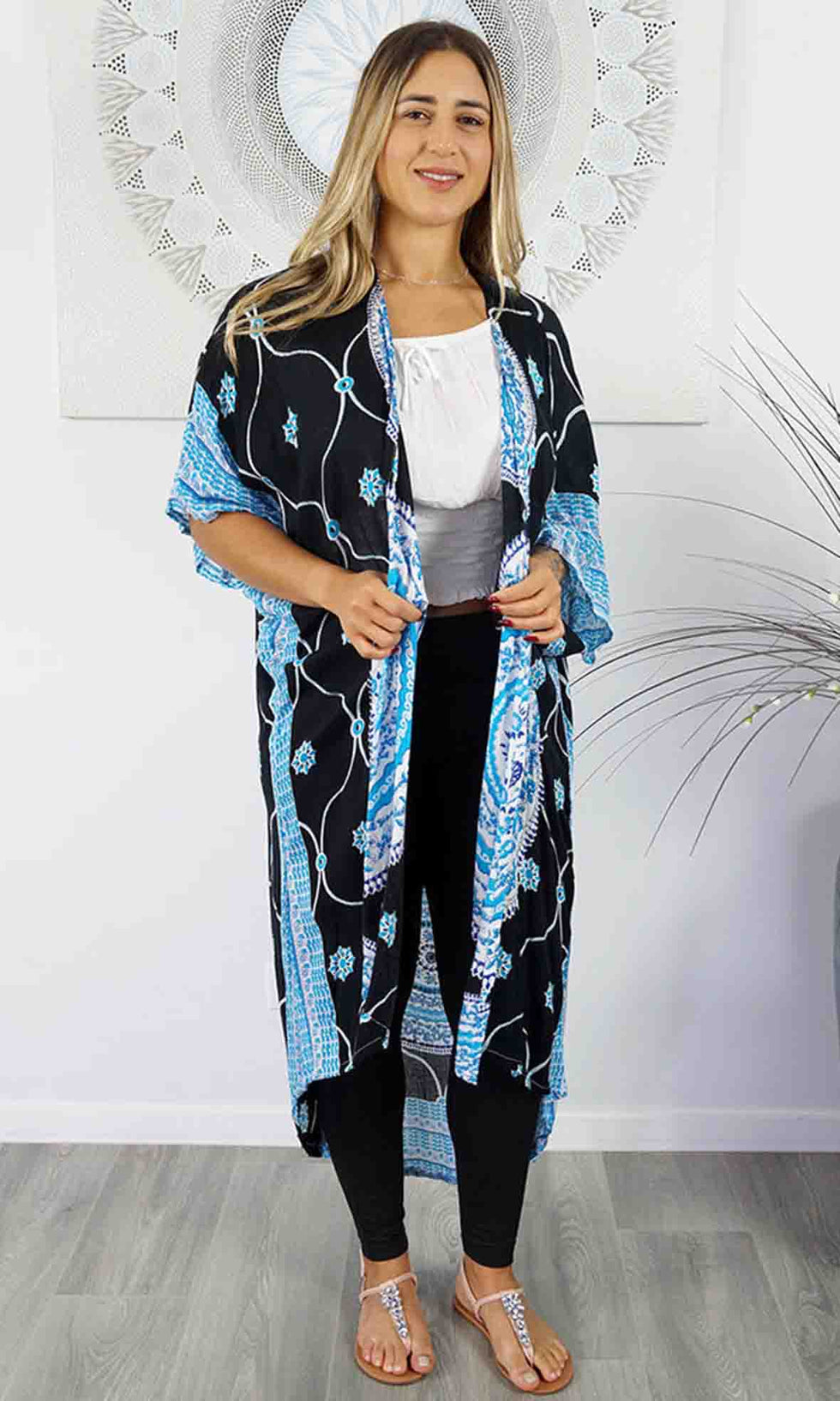 Rayon Bling luxurious Kimono/Cape-O/S AU 10-18