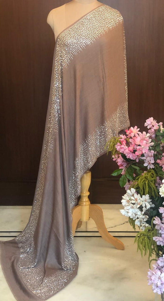 Handwoven Bling Pure Cashmere Julian Scarf Shawl/Wrap-More Colours Available