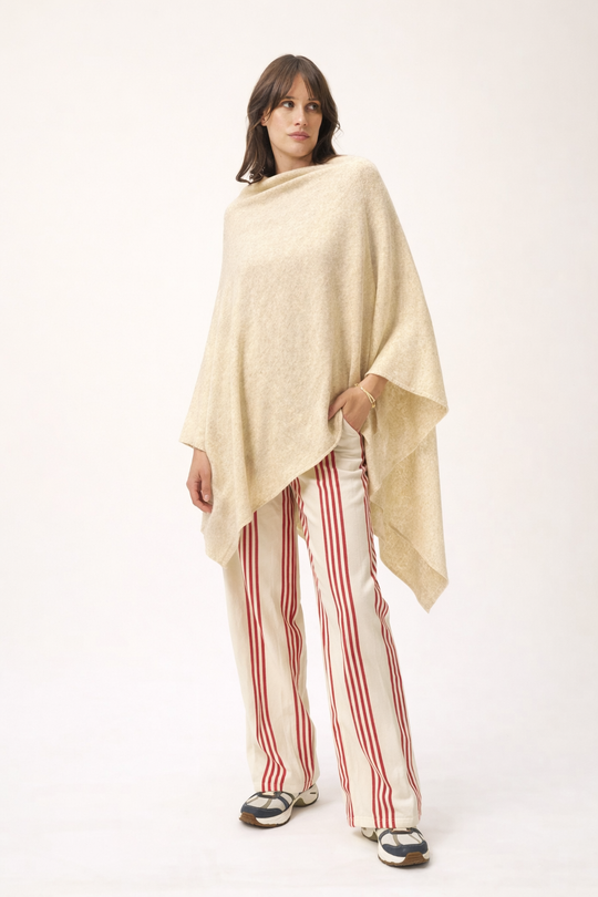 Julian Maya 100% Cashmere Oversized Poncho-More colours available