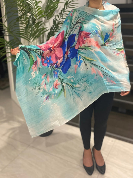 Luxe - 100% Cashmere Julian  Scarf /Wrap