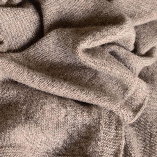 100% Cashmere 2 ply Knitted Julian Oversized Wrap -Unisex -30 Colours available