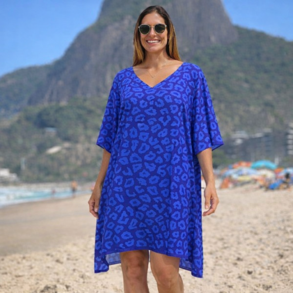 ANEE Maya Short Kaftan Top Tunic Sizes Available AU 14-30