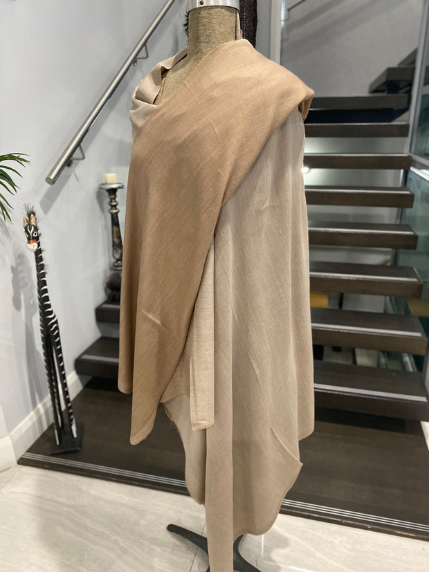 Reversible Pure Cashmere Ombré Julian Wrap Shawl - Luxurious Elegance