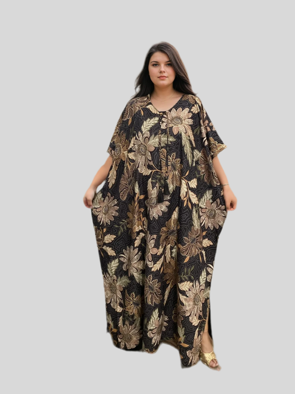 Rayon Maya Kaftan-Sizes Available AU 10-30