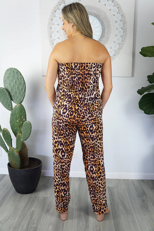 Tigress Maya Rayon Jumpsuit Size AU 18-22