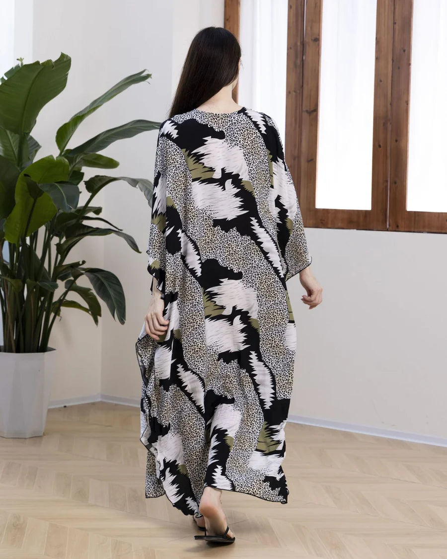 Maya Tropical Loose, Casual Kaftan -  AU 8-20