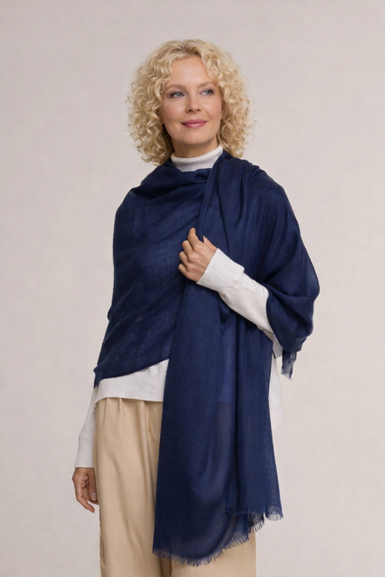 Julian 100% Ultra fine Pashmina cashmere Maya oversized scarf/ wrap/ shawl-More colours available