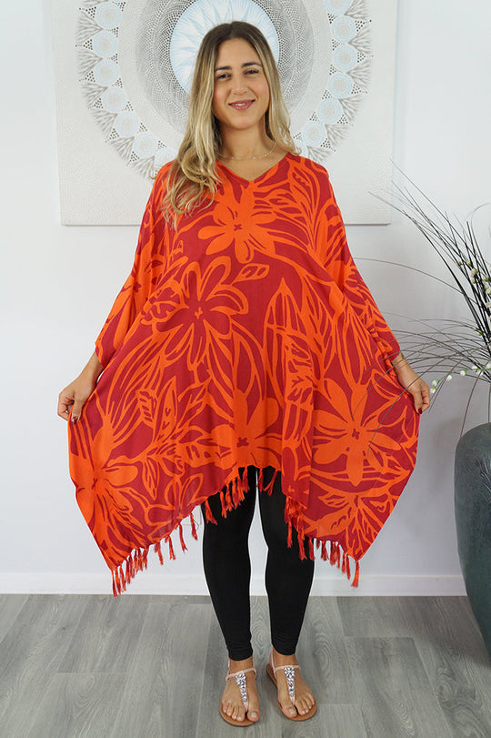Maya Top Tunic Cover up KaftanOSFA 14-26-More styles available