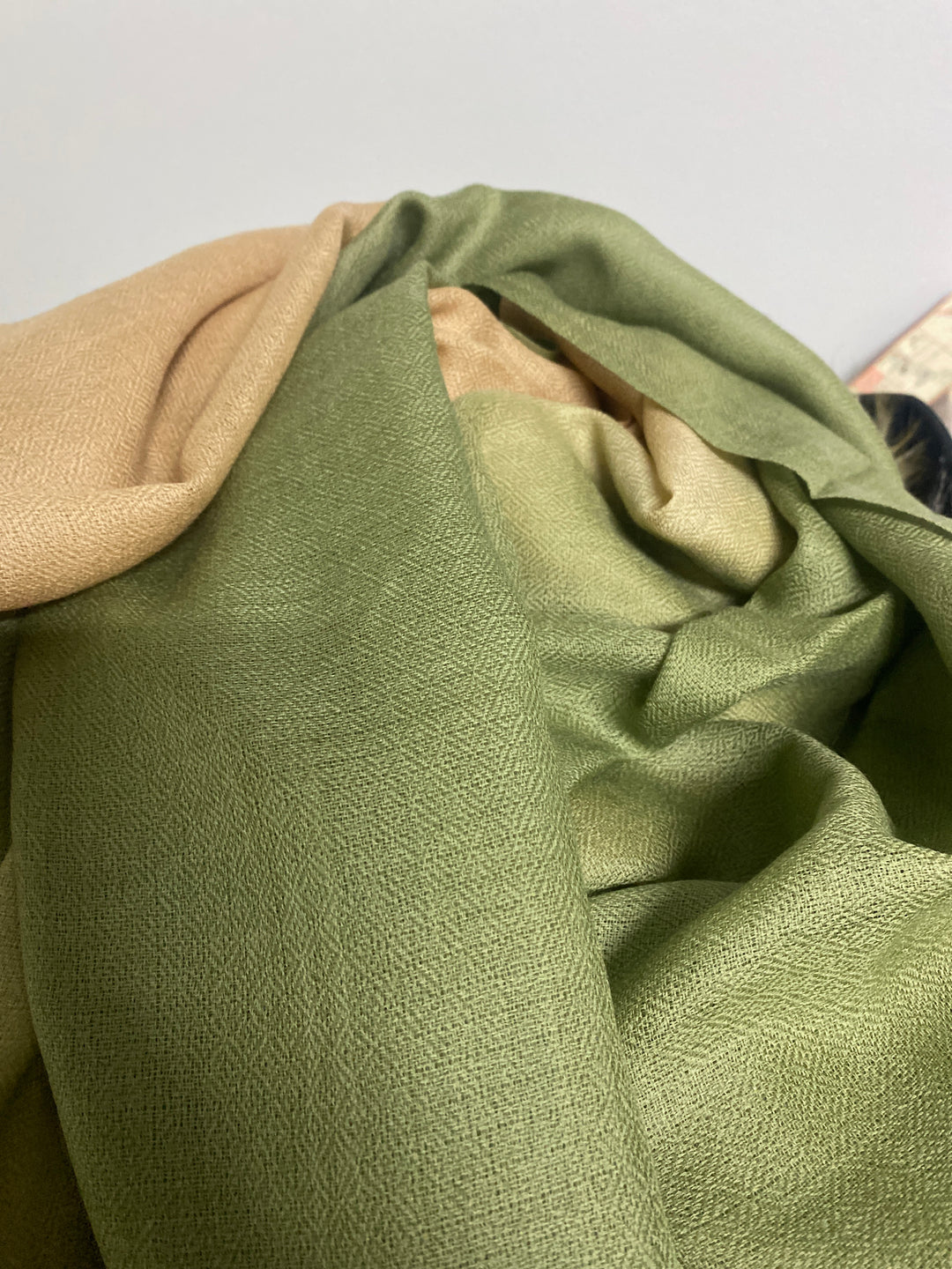 Julian 100% Cashmere Ultra fine  oversized scarf/ wrap/ shawl-Gradient