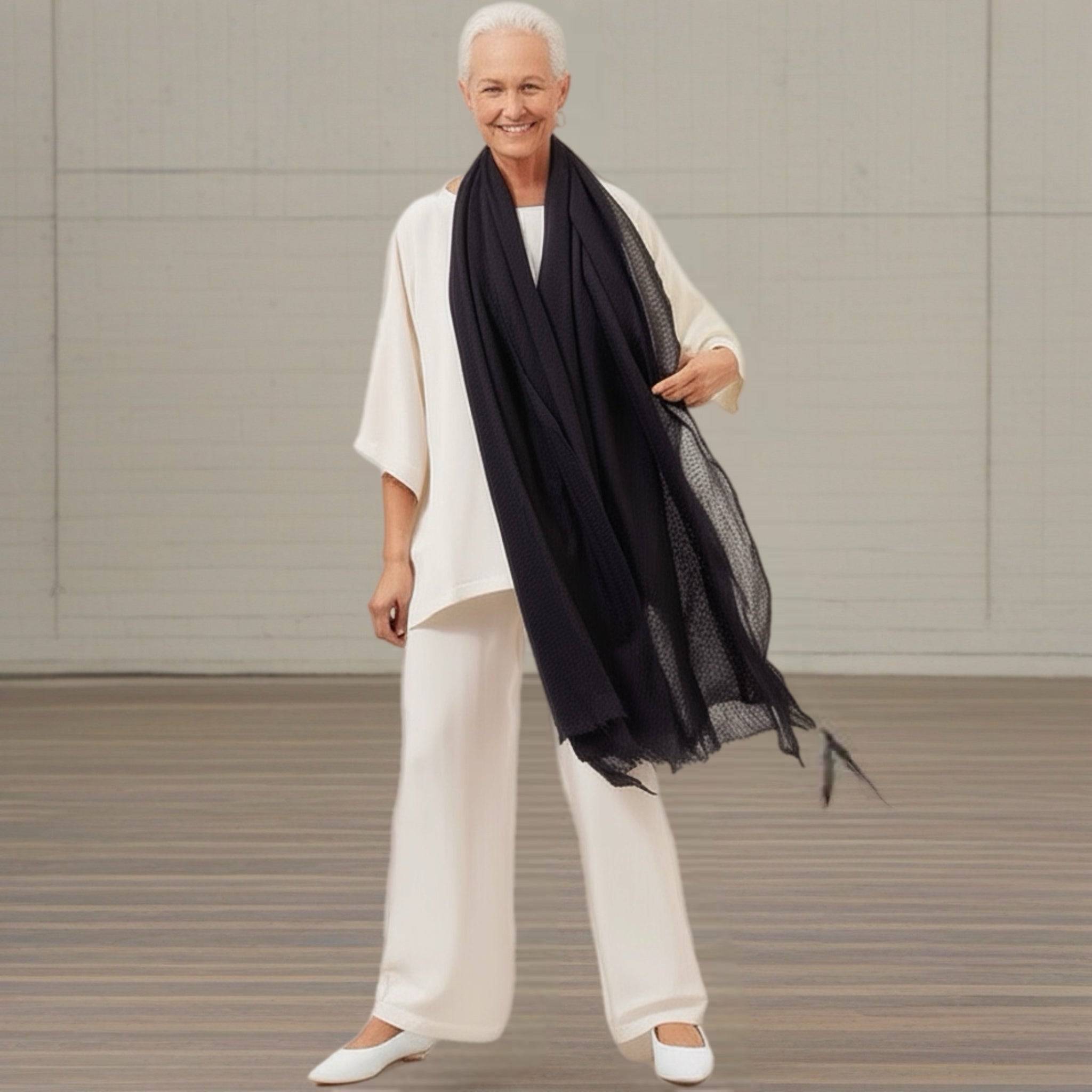 Imperial Julian handwoven pure Cashmere Travel Wrap-More Colours Available