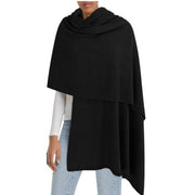 Black Julian 100% Cashmere Extra large Travel Wrap/Shaw