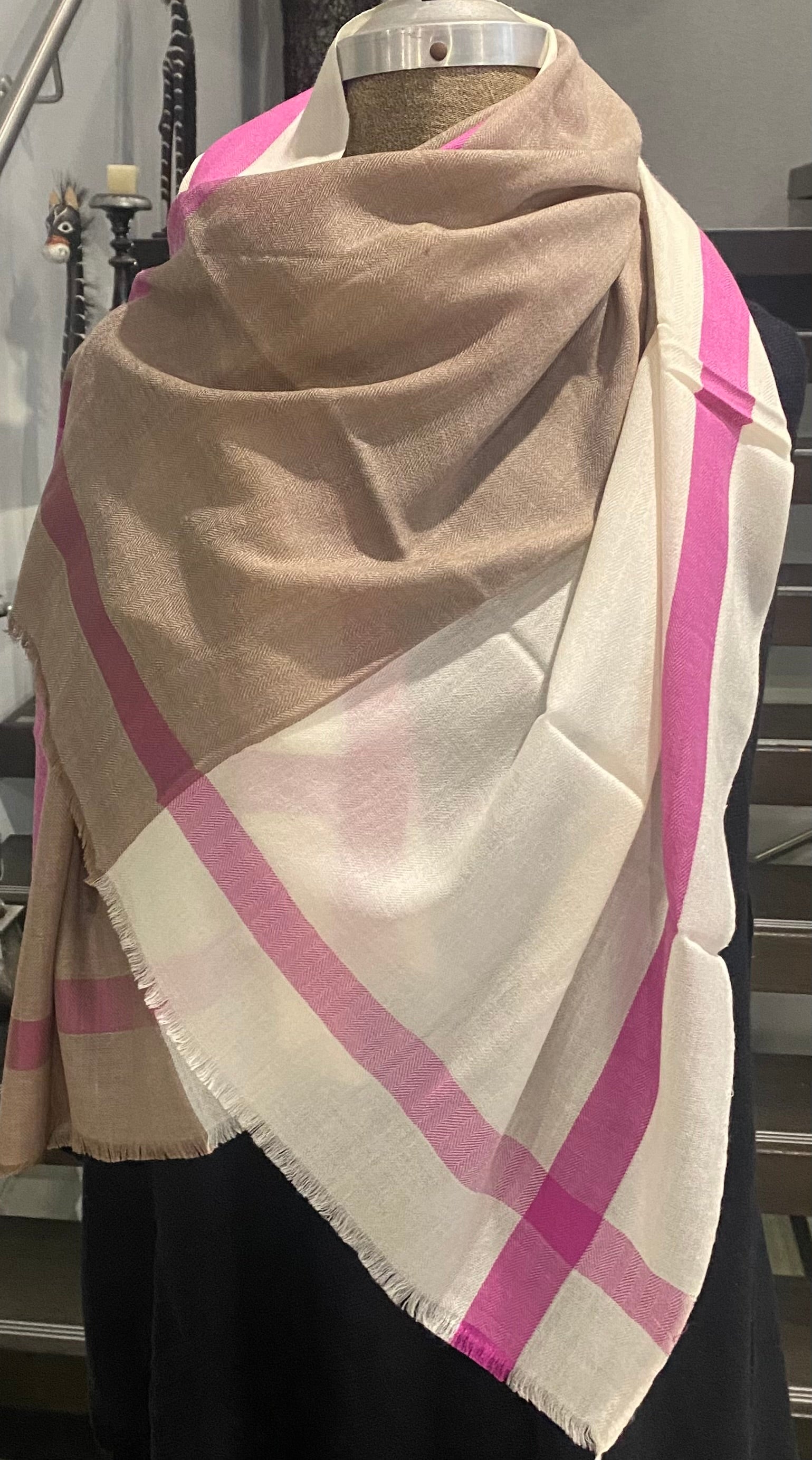 Ombré Classic 100% Cashmere Julian Scarf