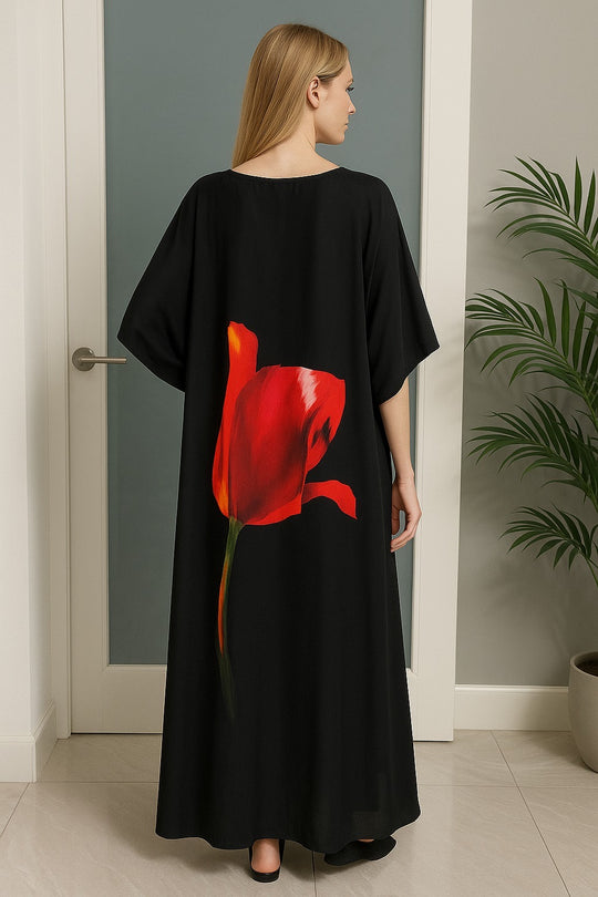 Black Rosa Maya kaftan dress - Sizes Available AU 14-30
